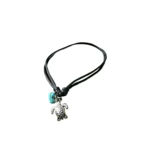 Turtle with Turquoise Anklet
