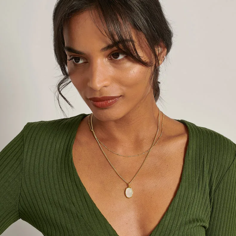 Victoria Athénée Pearl Pendant Necklace