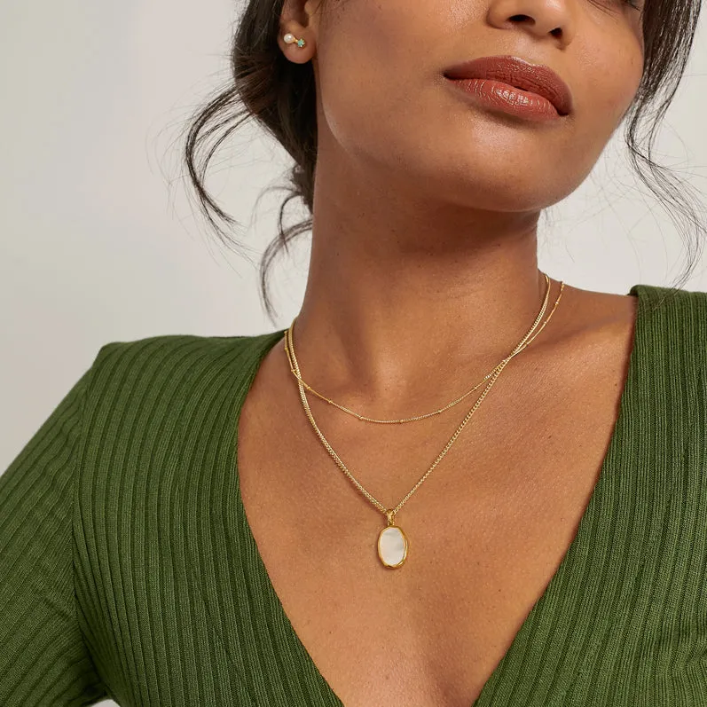 Victoria Athénée Pearl Pendant Necklace