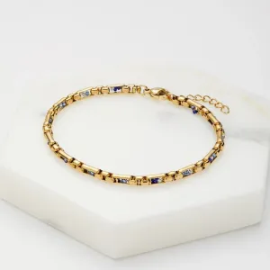 Zafino | Luna Bracelet - Navy Zafino | Luna Bracelet - Navy